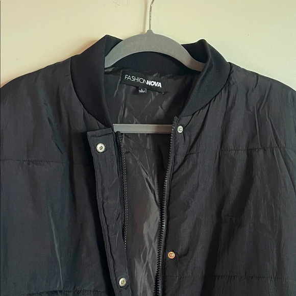 Fashion Nova Jackets & Blazers - Fashion Nova Black Bomber Jacket